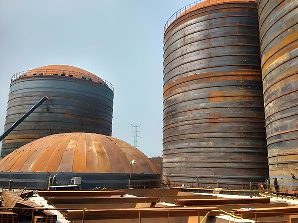 安宁焦粉钢板仓